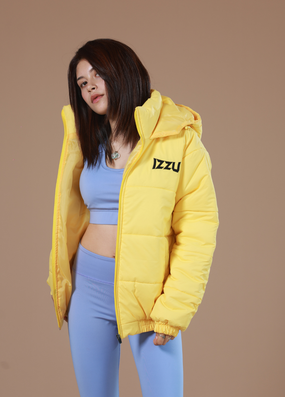 Yellow Puffer jacket