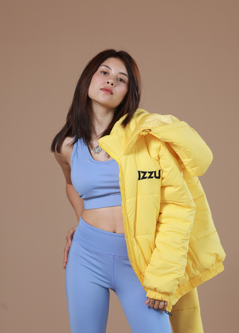 Yellow Puffer jacket