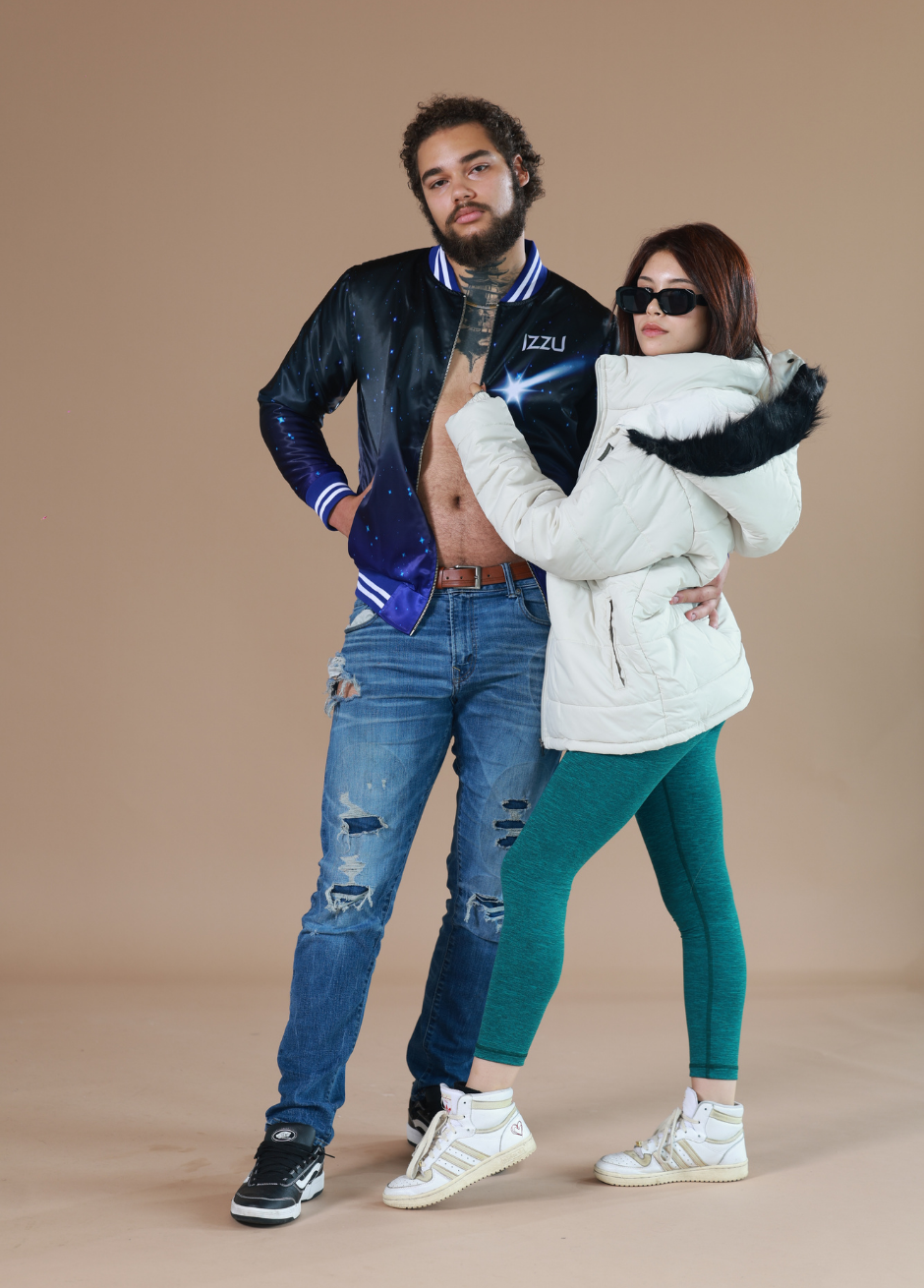 Blue Bomber jacket | Puffer jacker