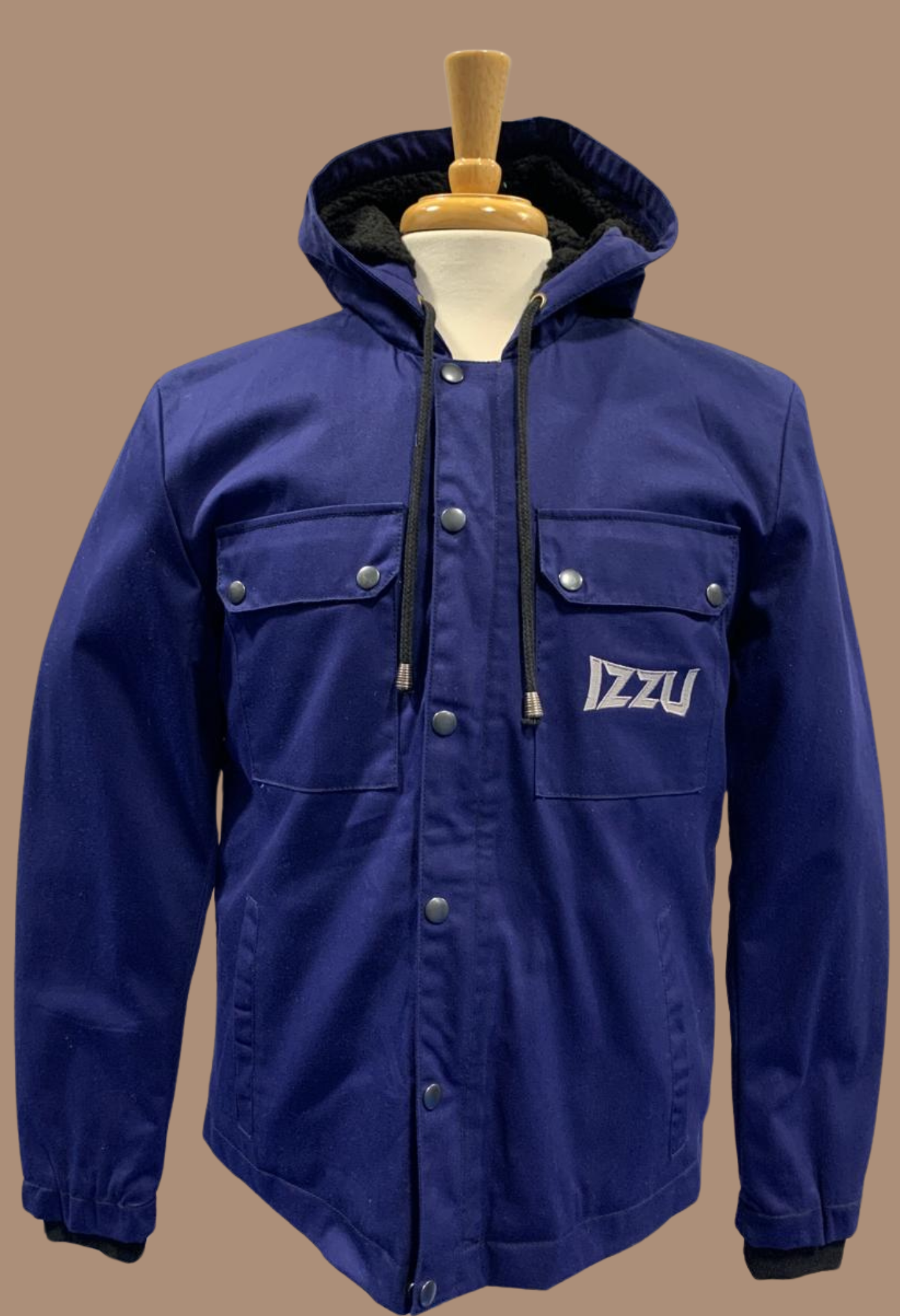 Blue Twill jacket | Puffer jacket