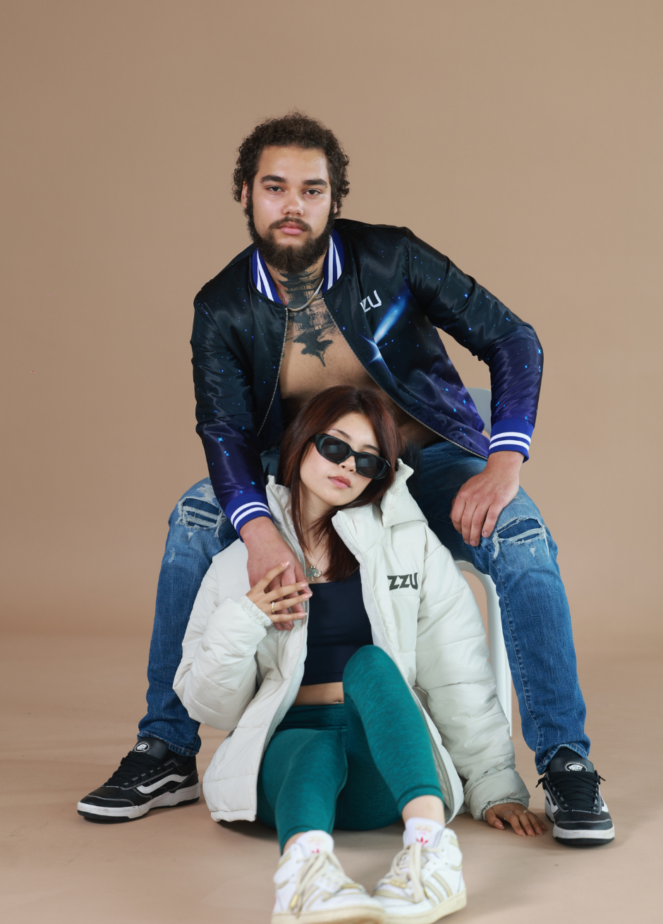 Blue Bomber jacket | Puffer jacker