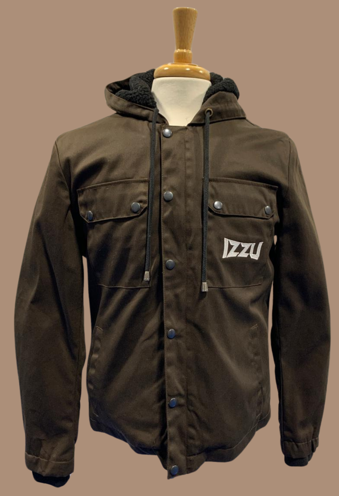 Brown Twill jacket | Puffer jacket