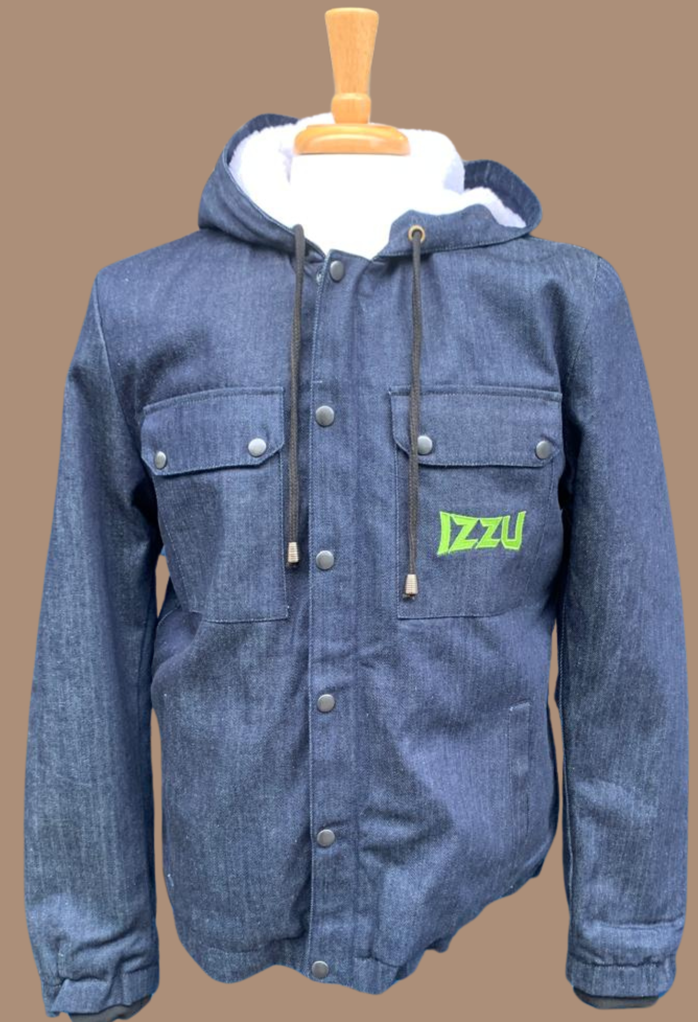 Blue Twill jacket | Puffer jacket