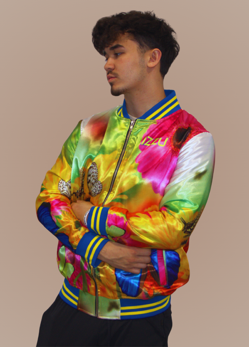 Yellow Bomber Jacket | Puffer jacket