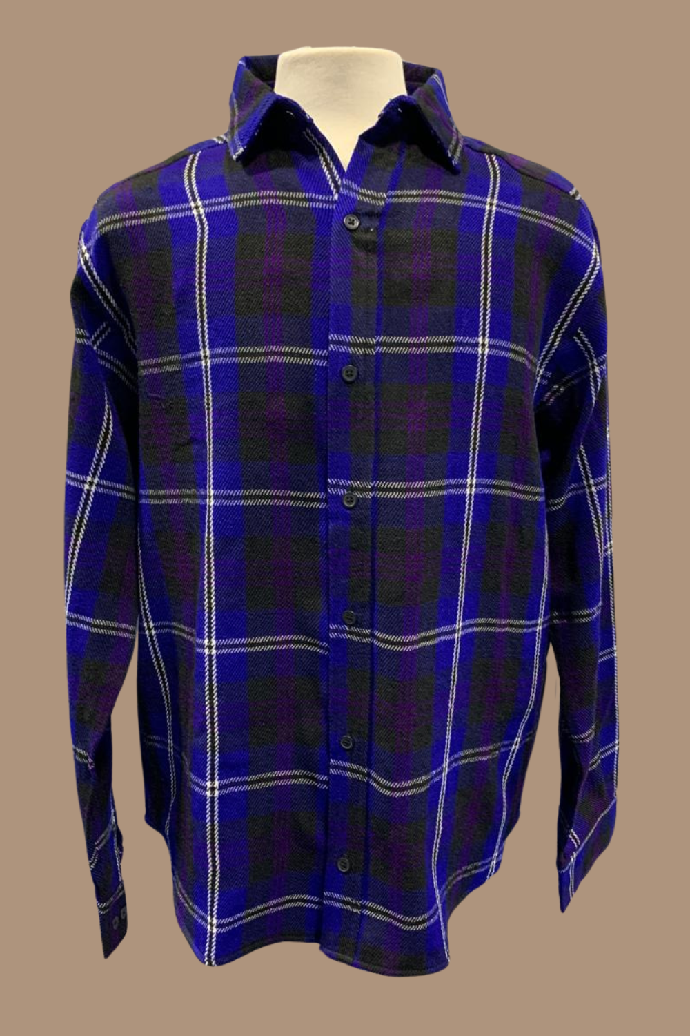 Blue Check shirt | Sweatshirt