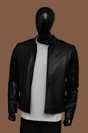 Brown Leather | Puffer jacket