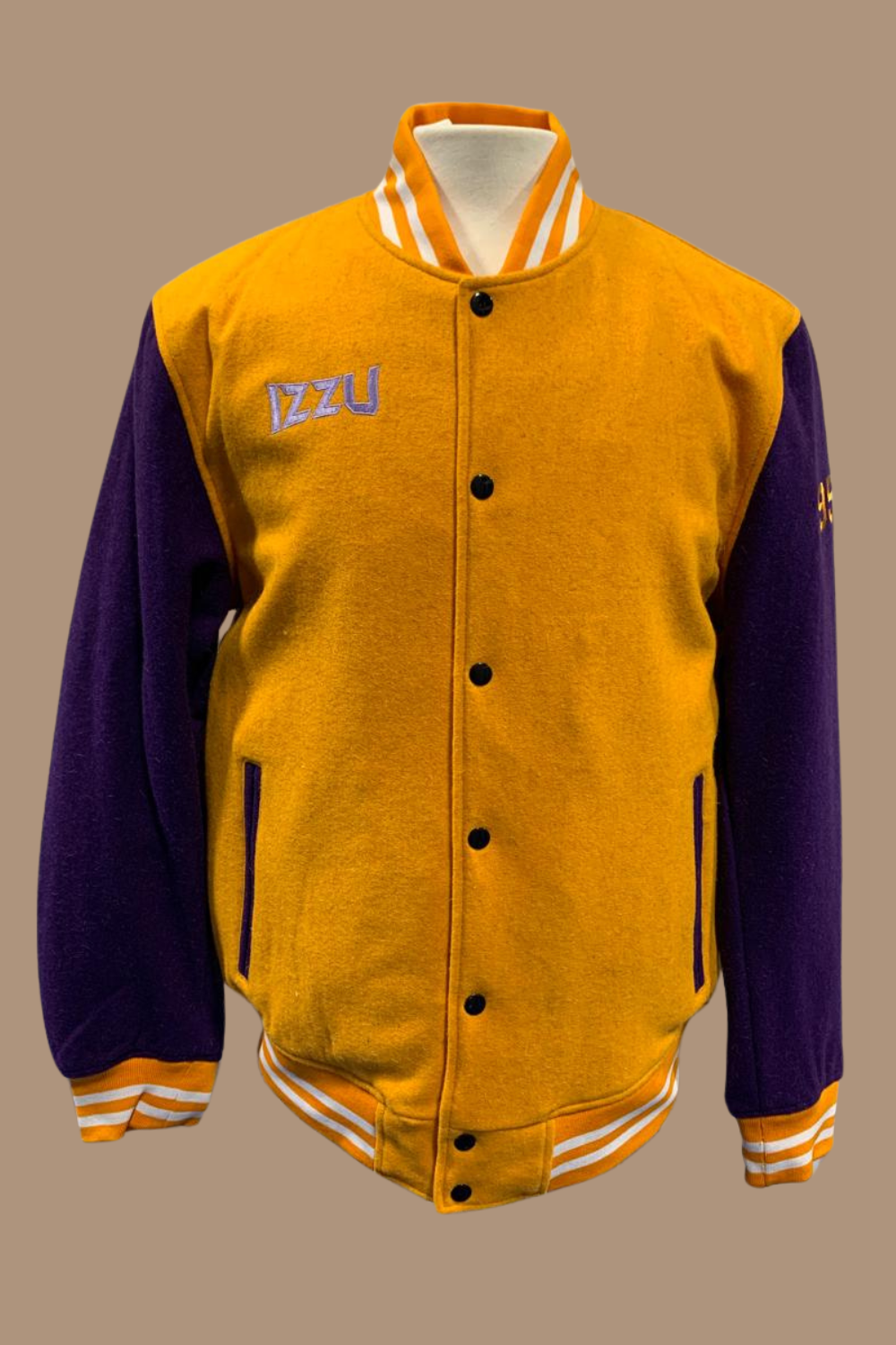 Yellow Varsity Jacket | Puffer Jacket